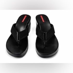 Black Platform Sandals